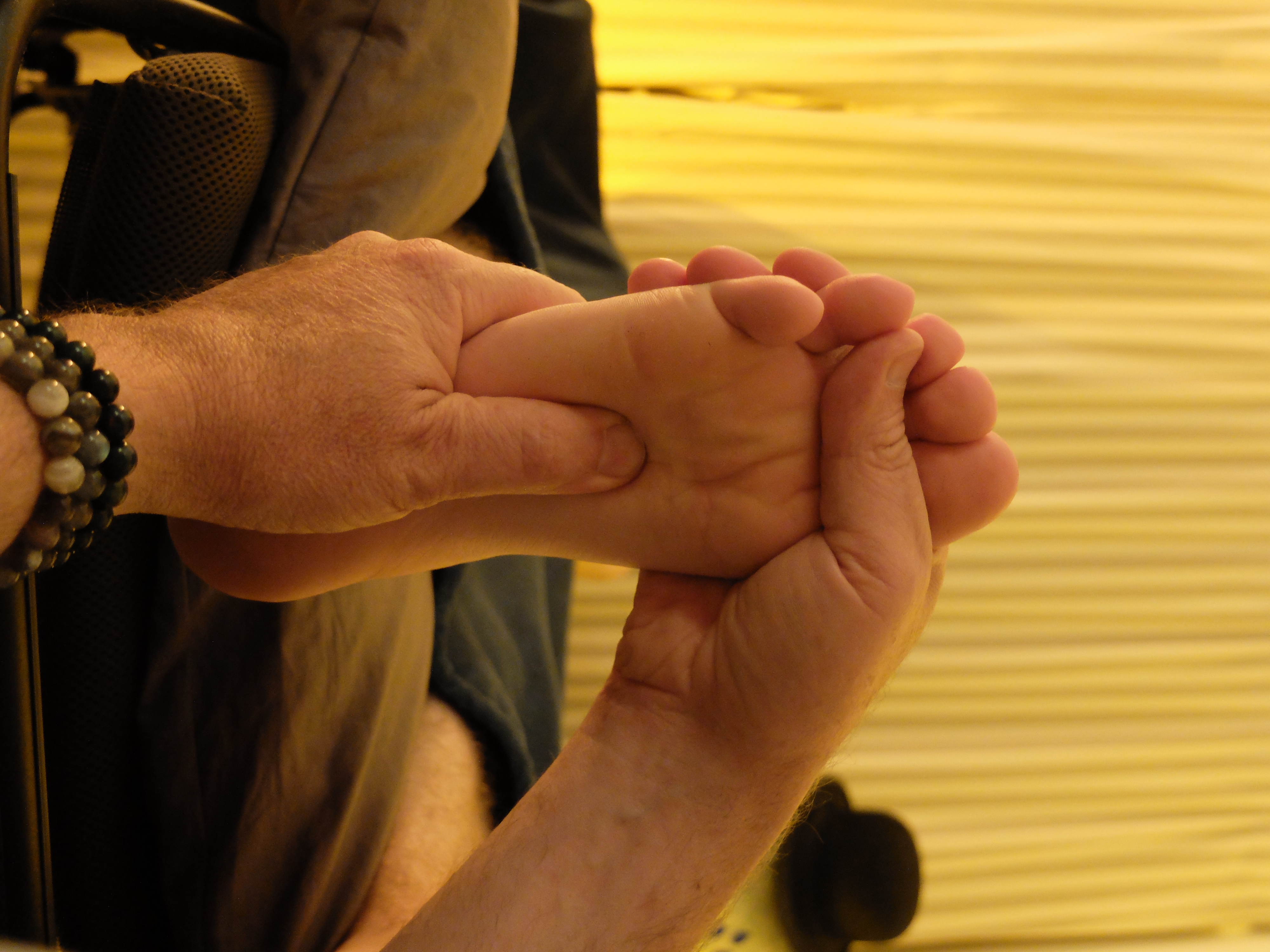 Massage réflexologie